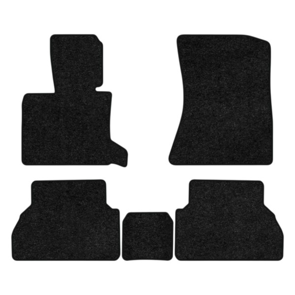 Фото - Килимки ворсові в салон авто EVAtech Standard для BMW X5 (E70) (closed threshold) 2006-2013 2 покоління SUV USA чорний кант BM33436CB5BM4VEB