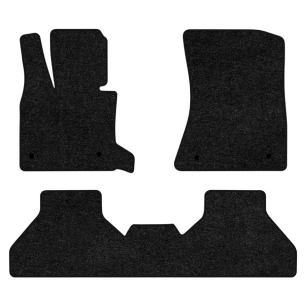 Фото - Килимки ворсові в салон авто EVAtech Standard для BMW X5 (E70) (open threshold) 2006-2013 2 покоління SUV USA чорний кант BM33438Z3BW4VEB
