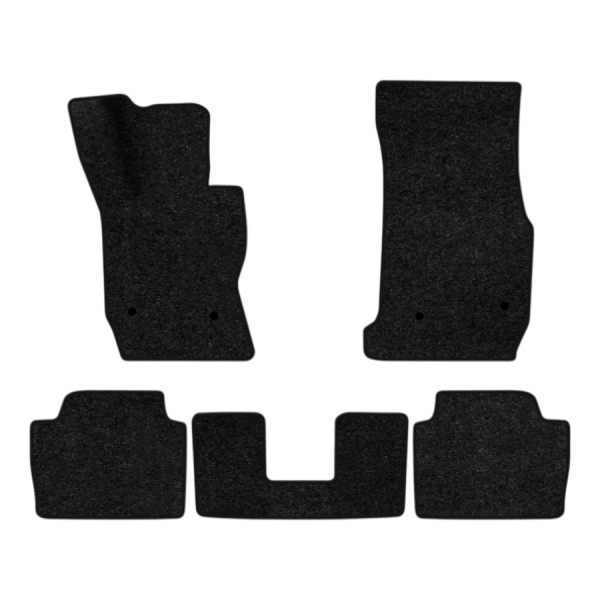 Фото - Килимки ворсові в салон авто EVAtech Standard для BMW 4 Series Gran Coupe (F36) xDrive 2014-2020 1 покоління Sedan USA чорний кант BM12816CD5BW4VEB