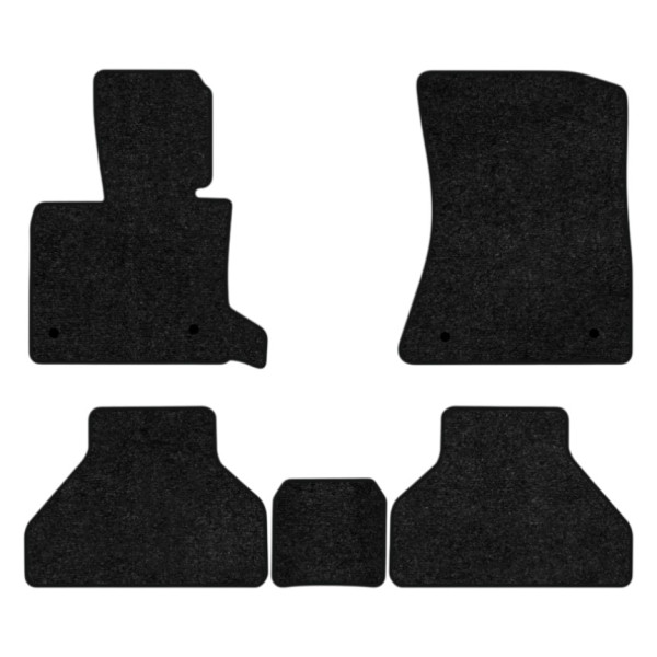 Фото - Килимки ворсові в салон авто EVAtech Standard для BMW X5 (E70) (open threshold) 2006-2013 2 покоління SUV USA чорний кант BM33438CB5BW4VEB