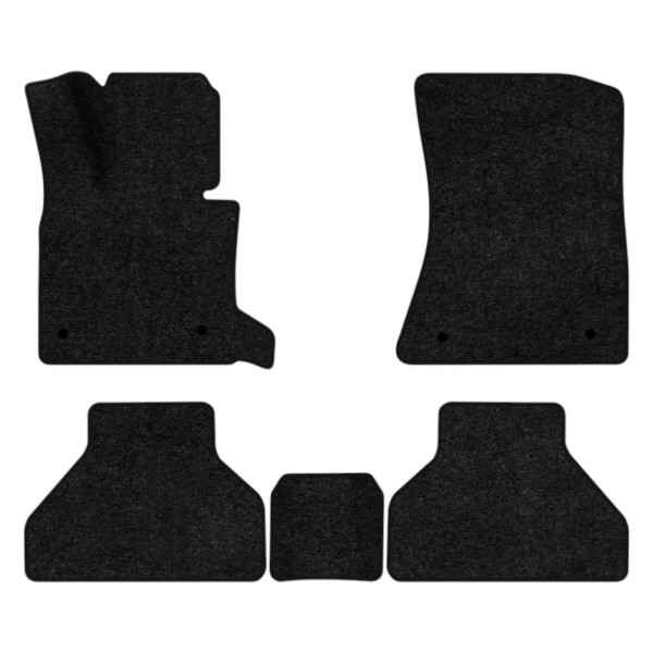 Фото - Килимки ворсові в салон авто EVAtech Standard для BMW X5 (E70) (open threshold) 2006-2013 2 покоління SUV USA чорний кант BM33438CD5BW4VEB