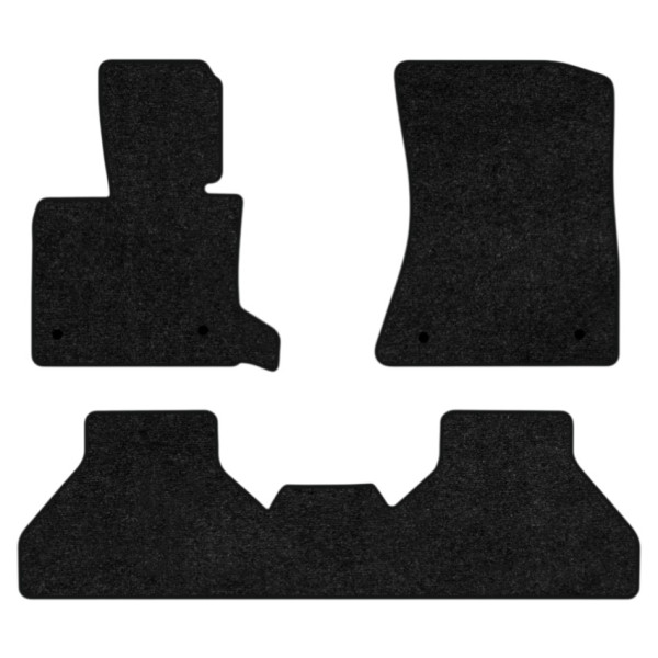 Фото - Килимки ворсові в салон авто EVAtech Standard для BMW X5 (E70) (open threshold) 2006-2013 2 покоління SUV USA чорний кант BM33438ZB3BW4VEB