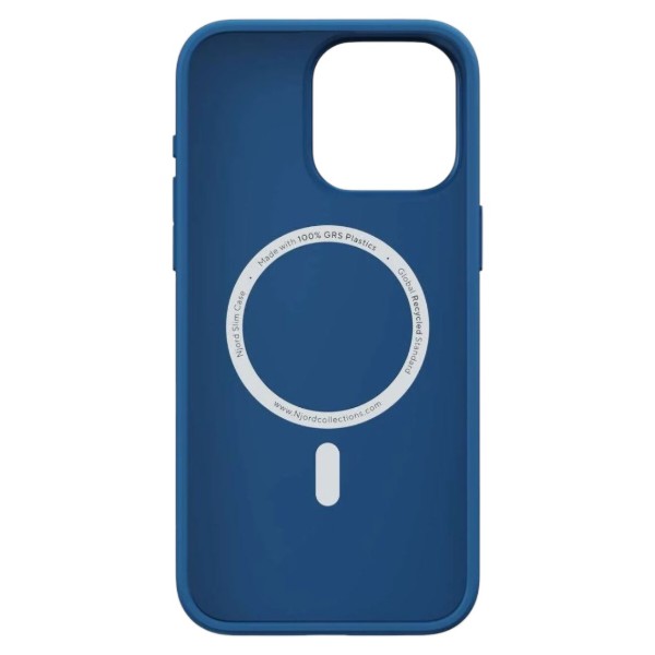 Фото - Чехол для смартфона Njord Slim MagSafe Case Blue for iPhone 15 Pro Max (NA54GR10)