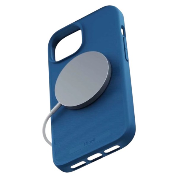 Фото - Чехол для смартфона Njord Slim MagSafe Case Blue for iPhone 15 Pro Max (NA54GR10)