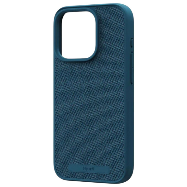 Фото - Чохол для смартфону Njord Fabric MagSafe Case Deep Sea for iPhone 15 Pro (NA53FA01)