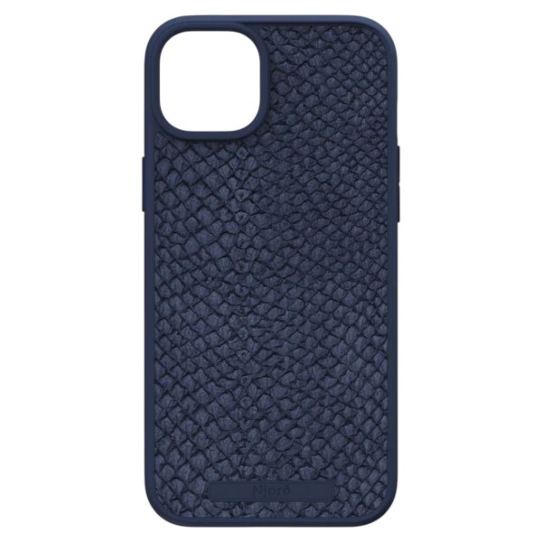 Фото - Чехол для смартфона Njord Salmon Leather MagSafe Case Petrol Blue for iPhone 15 (NA51SL01)