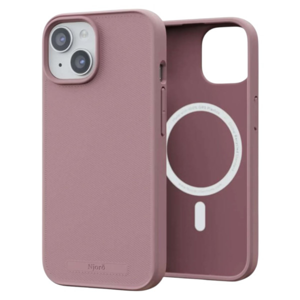 Фото - Чохол для смартфону Njord Slim MagSafe Case Pink Blush for iPhone 15 (NA51GR12)