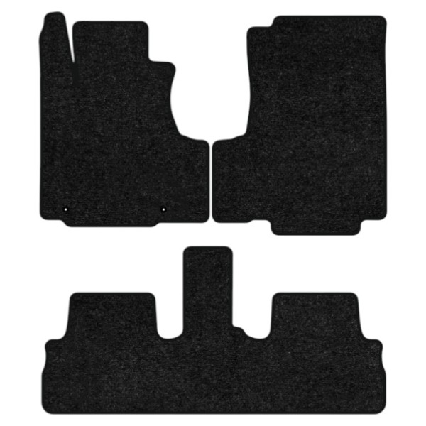 Фото - Килимки ворсові в салон авто EVAtech Standard для Honda CR-V (without armrest) 2007-2012 3 покоління SUV USA чорний кант HA33629Z3LA2VEB
