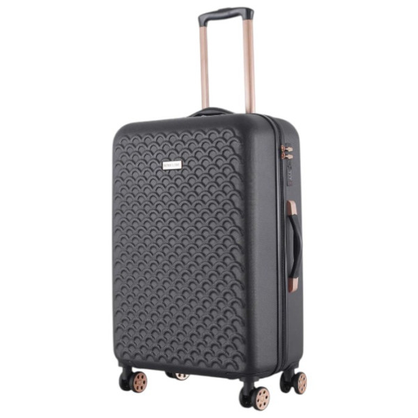 Фото - Валіза Semi Line M Black (T5718-2) Фото - Валіза Semi Line M Black (T5718-2)