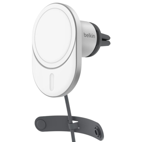 Фото - Автотримач з бездротовою зарядкою Belkin MagSafe Qi2 (WIC008BTGR-V2)