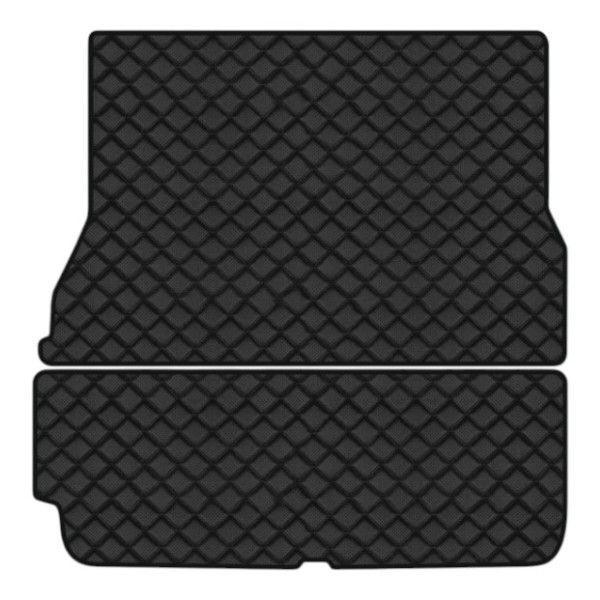 Фото - Коврик из экокожи в багажник авто EVAtech ECO для Model X 6 seats Tesla 2015-2017 1 поколение SUV USA (TA1671BE2BBB)