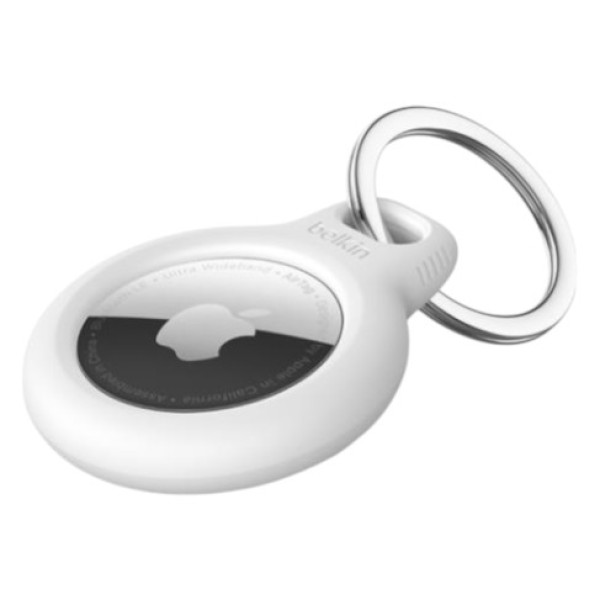 Фото - Чехол для беспроводного маяка Belkin Secure Holder with Key Ring AirTag White (F8W973BTWHT) Фото - Чехол для беспроводного маяка Belkin Secure Holder with Key Ring AirTag White (F8W973BTWHT)