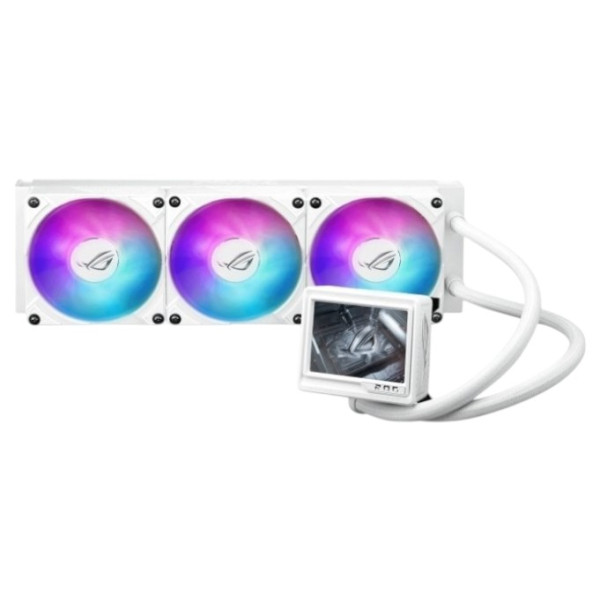 Фото - Водяная система охлаждения Asus ROG Ryujin III 360 ARGB Extreme White (90RC0132-M0EAY0)
