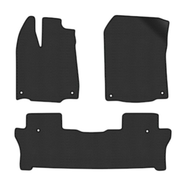 Фото - EVA коврики в салон авто EVAtech для Pilot Elite 7 seats Honda 2015-2022 3 поколение SUV USA HA12343Z3TL6RBB