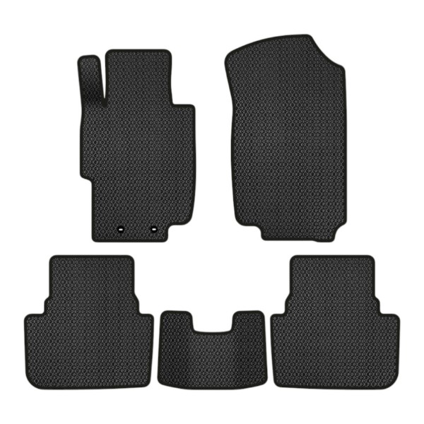 Фото - EVA килимки в салон авто EVAtech для Accord AT (Mechanical seats) Honda 2003-2008 7 покоління Combi EU HA3950CV5TL2RBB