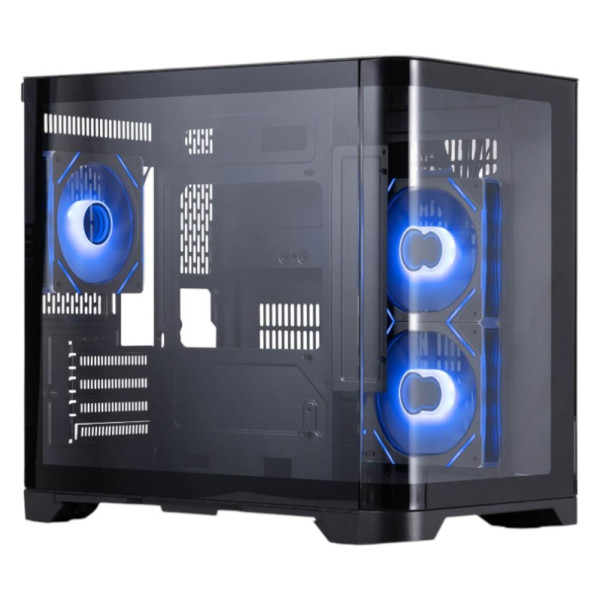 Фото - Корпус 1stPlayer UV5-BK-2FC7R-1FC7 Black без БЖ