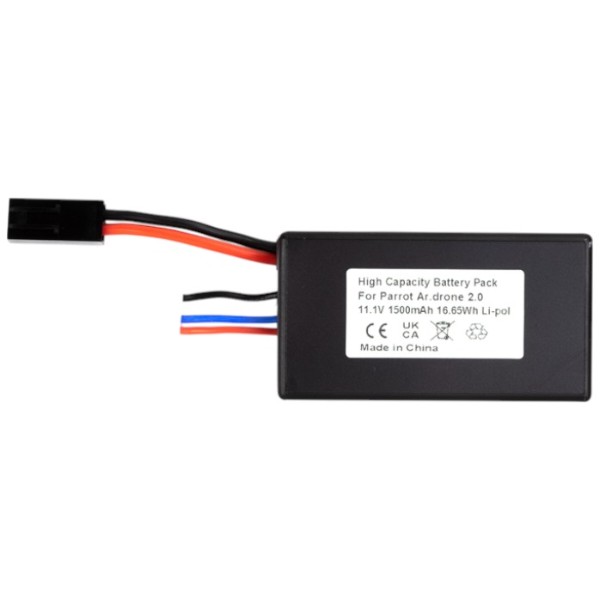 Фото - Аккумулятор для квадрокоптера PowerPlant Parrot Ar.drone 2.0 1500mAh (Dual Connector) (CB970681)