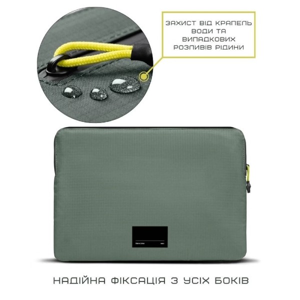 Фото - Чохол для ноутбука Native Union Ultralight 13" Sleeve Case Slate Green for MacBook Air 13"/MacBook Pro 13" (STOW-UT-MBS-GRN-13)