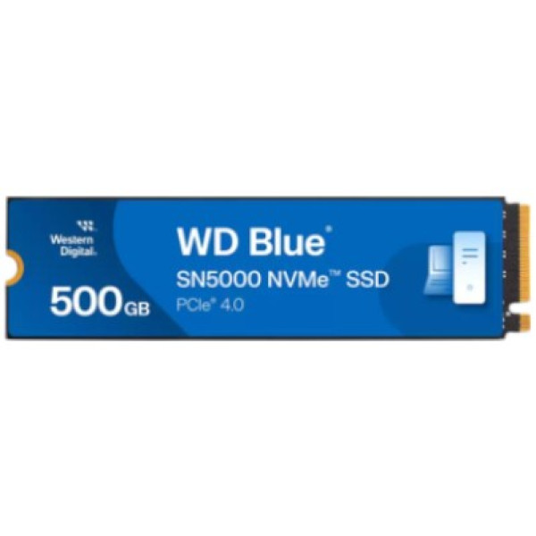 Фото - SSD-накопичувач внутрішній Western Digital G4 M.2 NVME 500GB BLUE SN5000 (WDS500G4B0E)
