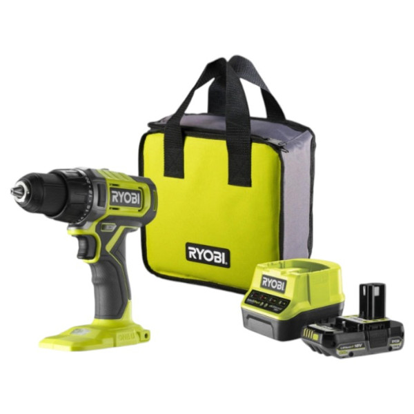 Фото - Дрель-шуруповерт Ryobi ONE+ RDD18-1C20S + сумка (5133005519)