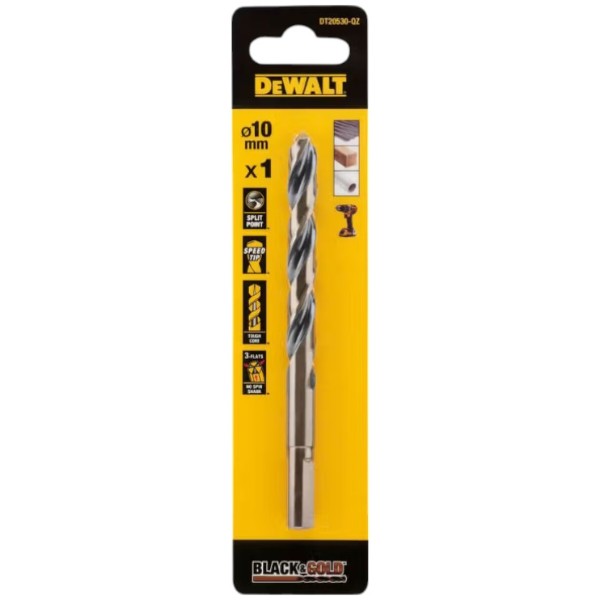 Фото - Свердло DeWALT BLACK & GOLD HSS - G (DT20530) Фото - Свердло DeWALT BLACK & GOLD HSS - G (DT20530)