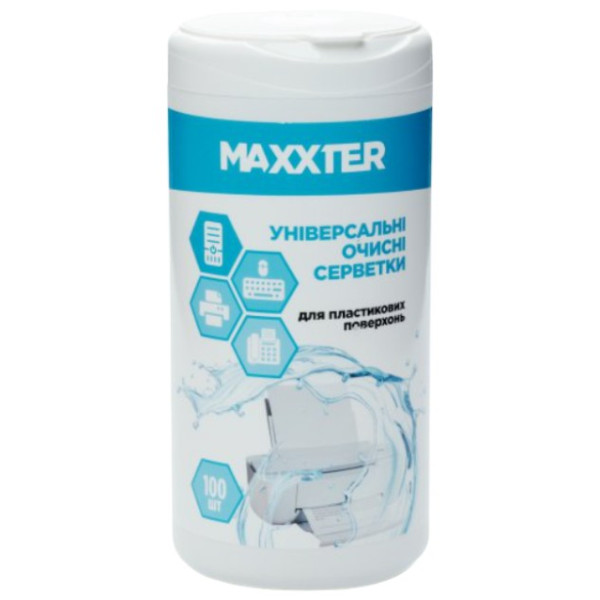Фото - Засіб для чищення екранів Maxxter 100 шт. (CW-PL100-01)