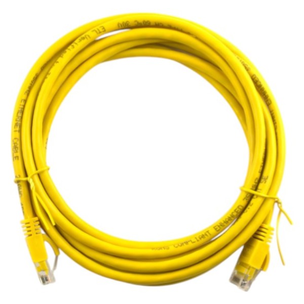 Фото - Кабель патч-корд Ritar UTP RJ45 Cat.5e 30 m Yellow (PCR-CU/30Yw/9981)