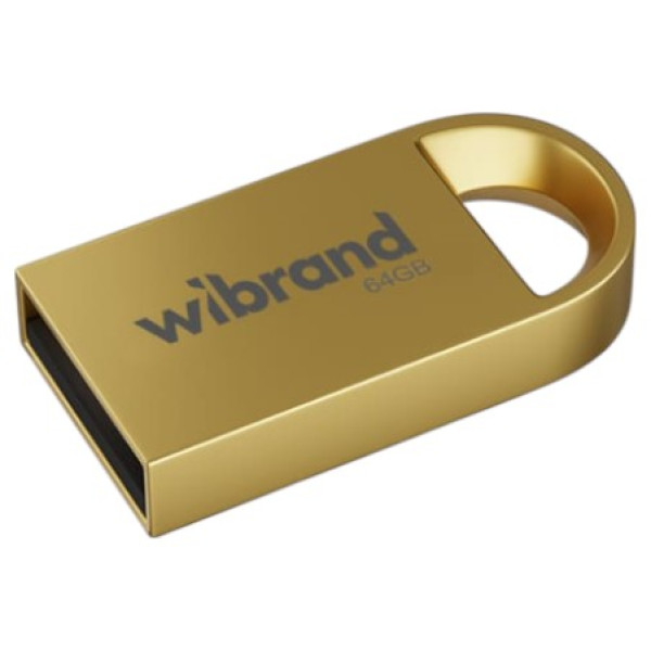 Фото - Флеш USB Wibrand USB 2.0 Lynx 64Gb Gold (WI2.0/LY64M2G)