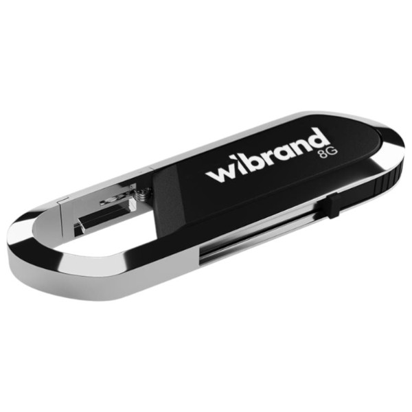 Фото - Флеш USB Wibrand USB 2.0 Aligator 8Gb Black (WI2.0/AL8U7B)