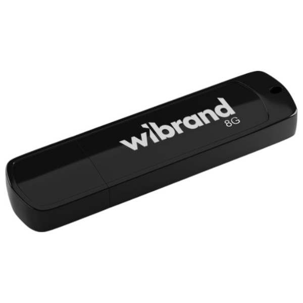 Фото - Флеш USB Wibrand USB 2.0 Grizzly 8Gb Black (WI2.0/GR8P3B)