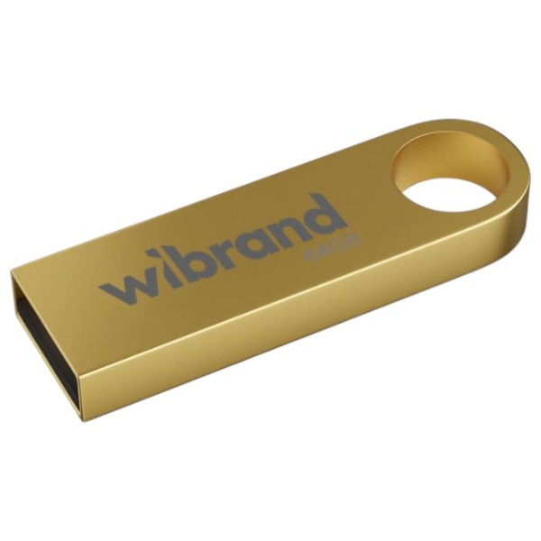 Фото - Флеш USB Wibrand USB 2.0 Puma 64Gb Gold (WI2.0/PU64U1G)
