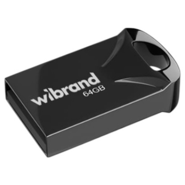Фото - Флеш USB Wibrand USB 2.0 Hawk 64Gb Black (WI2.0/HA64M1B)