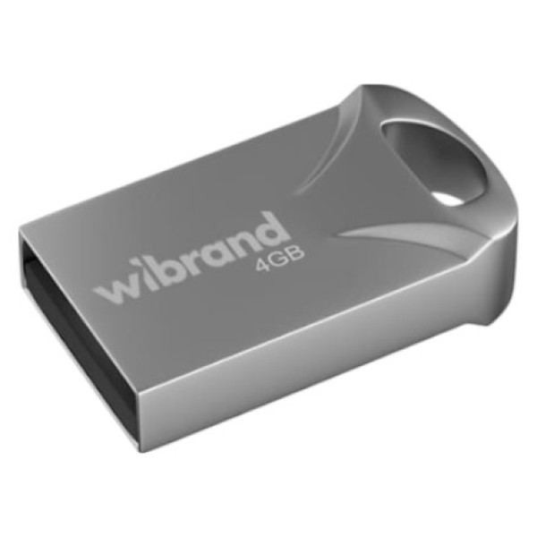 Фото - Флеш USB Wibrand USB 2.0 Hawk 4Gb Silver (WI2.0/HA4M1S)
