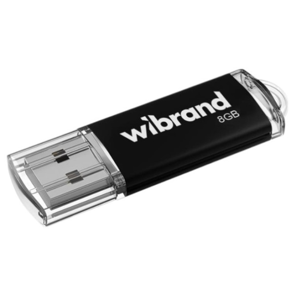 Фото - Флеш USB Wibrand USB 2.0 Cougar 8Gb Black (WI2.0/CU8P1B)