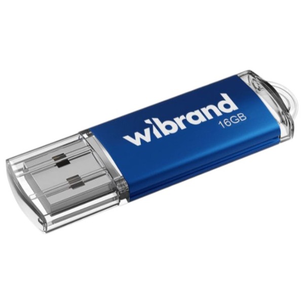 Фото - Флеш USB Wibrand USB 2.0 Cougar 16Gb Blue (WI2.0/CU16P1U)