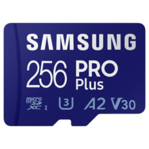 Фото - Карта пам'яті Samsung MICRO SDXC PRO+ 256GB W/READER (MB-MD256SB/WW)