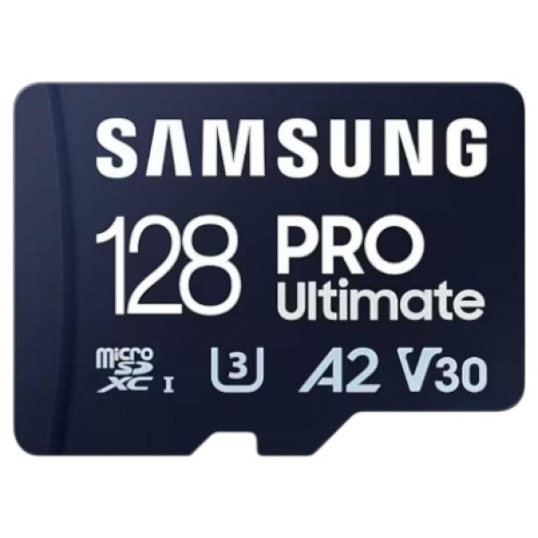 Фото - Карта пам'яті Samsung MICRO SDXC 128GB W/ADAPT (MB-MY128SA/WW_