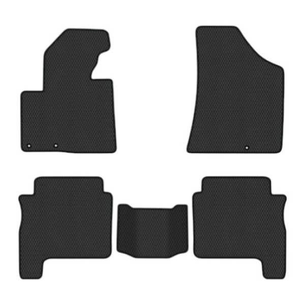 Фото - EVA килимки в салон авто EVAtech для Santa FE (CM) Restyling (Floor Gas Pedal) 7 seats (3 clips) Hyundai 2010-2012 2 покоління SUV EU HY13311CG5KD3RBB
