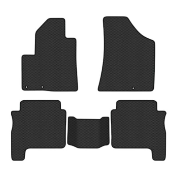 Фото - EVA коврики в салон авто EVAtech для Santa FE (CM) Restyling (Hinged Gas Pedal) 7 seats (3 clips) Hyundai 2010-2012 2 поколение SUV EU HY13314CG5KD3RBB