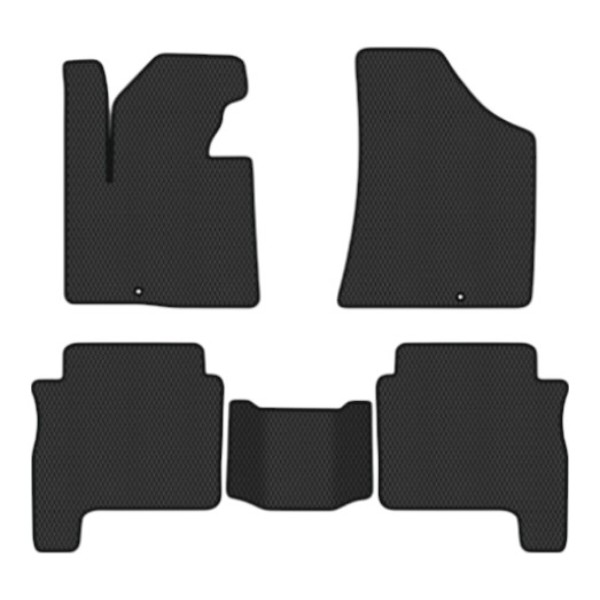 Фото - EVA коврики в салон авто EVAtech для Santa FE (CM) Restyling (Floor Gas Pedal) 7 seats (2 clips) Hyundai 2010-2012 2 поколение SUV EU HY13315CV5KD2RBB