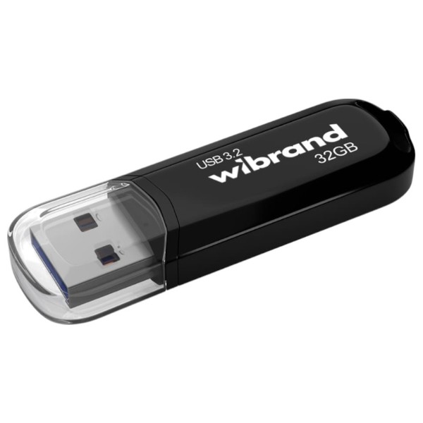 Фото - Флеш USB Wibrand USB 3.2 Gen1 Marten 32GB Black (WI3.2/MA32P10B)