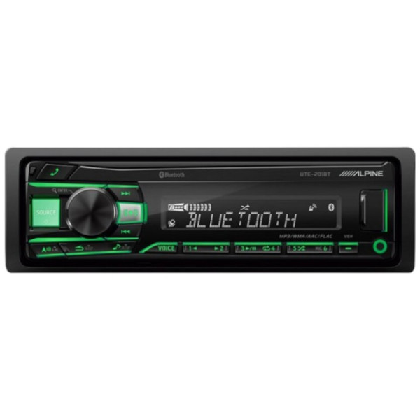Фото - Авторесивери 1DIN Alpine UTE-201BT Digital Media Receiver