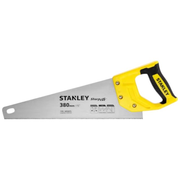 Фото - Ножовка Stanley SHARPCUT 380 мм (STHT20366-1)