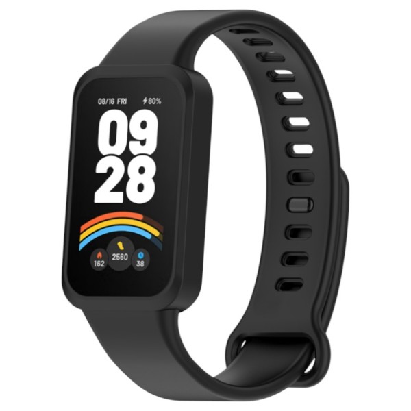 Фото - Ремешок для фитнес-браслета Armorstandart for Xiaomi Smart Band 9 Active/Redmi Smart Band 3 Black (ARM85579)