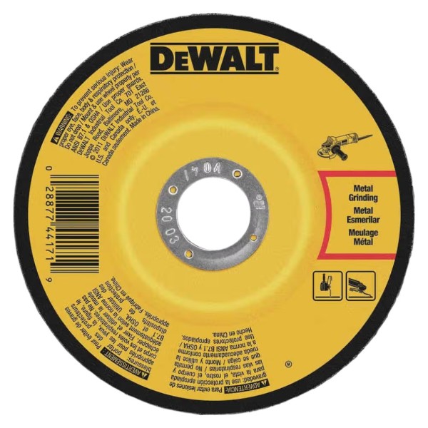 Фото - Круг отрезной по металлу DeWALT HIGH PERFORMANCE 230х6.0х22.23 мм (DW4549AIA)