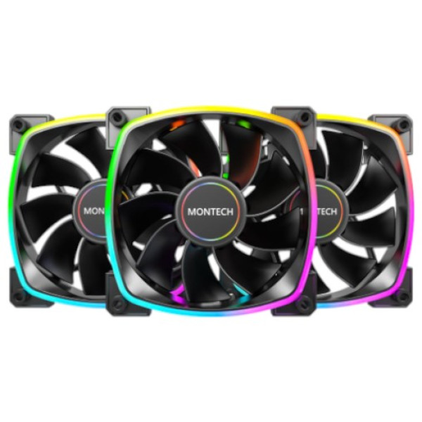Фото - Корпусный вентилятор Montech RX120 PWM (B31)