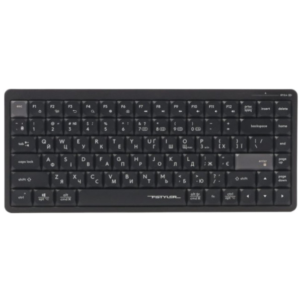 Фото - Клавіатура бездротова A4tech FBX53C (Black)