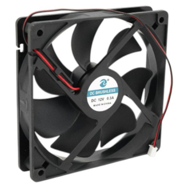 Фото - Корпусный вентилятор Merlion EZF 12025 Black (CC-120*120*25/2)