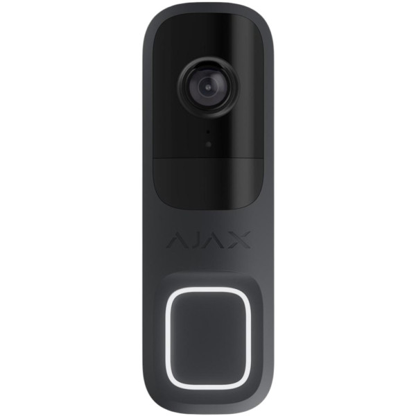 Фото - Бездротовий дверний дзвінок Ajax Doorbell (8EU) ASP Graphite (000053537) Фото - Бездротовий дверний дзвінок Ajax Doorbell (8EU) ASP Graphite (000053537)