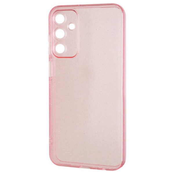 Фото - Чохол для смартфону Gelius Silicone Clear Shine for Samsung S25 Pink (100817)